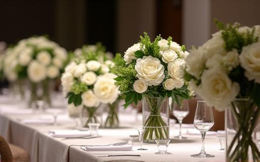 Centrotavola per un evento aziendale
